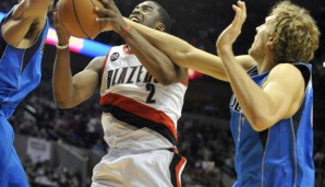 Wesley Matthews (M.) spielte die vergangenen fünf Jahre bei den Trail Blazers