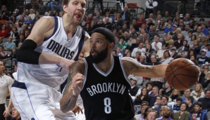 Deron Williams (r.) spielt seit 2011 für die Nets