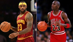 LeBron James gegen Michael Jordan? Ein Duell, über das man leider nur spekulieren kann