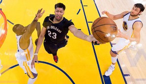 Unstoppable: Ohne Anthony Davis (M.) wären die Pelicans ein Lottery-Team