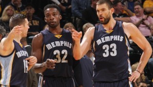 Die Memphis Grizzlies können den ersten Saisonsieg 2015/16 einfahren