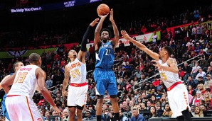 Andrew Wiggins war mit 33 Punkten Topscorer der Partie