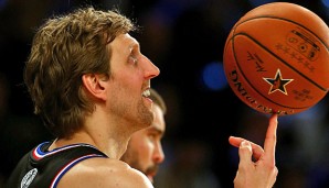 Dirk Nowitzki war bislang 13 Mal beim All-Star Game dabei