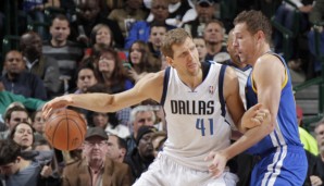 Einst Gegner - aber jetzt bald in einem Team? Dirk Nowitzki (l.) und David Lee