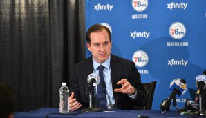 Sam Hinkie arbeitete seit 2013 als General Manager der Sixers