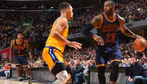 LeBron James steht mittlerweile bei zehn Trips ins 1st Team - nur Kobe und Malone haben mehr