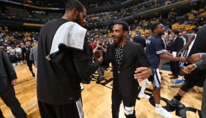 Mike Conley könnte bald an der Seite von LaMarcus Aldridge spielen