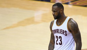 Steht vor seiner fünften Niederlage in den NBA Finals: LeBron James