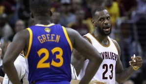 LeBron James und Draymond Green gerieten aneinander