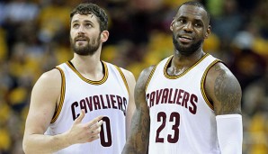 Kevin Love soll auch weiterhin an der Seite von LeBron James spielen