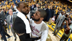 LeBron James und Kyrie Irving legten jeweils 41 Punkte in Spiel 5 gegen die Warriors auf