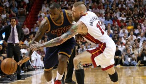 Chris Andersen und LeBron James könnten bald wieder zusammen spielen