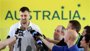 Andrew Bogut will mit seinen Australiern in Rio hoch hinaus