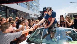 Matthew Dellavedova holte im Juni mit den Cavs den Titel