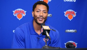 Derrick Rose möchte in der neuen Saison mit den Knicks durchstarten