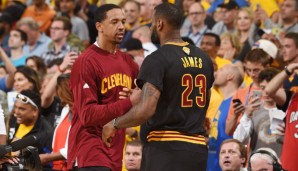 Channing Frye (l.) verdiente sich bei den Cavaliers den Respekt von LeBron James