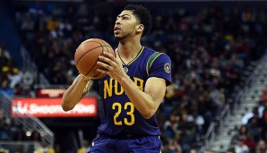 Anthony Davis wurde 2013 im Draft von den Pelicans an Nummer Eins gezogen