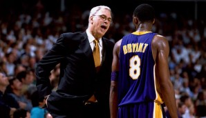 Phil Jackson hatte es mit Kobe Bryant nicht immer einfach