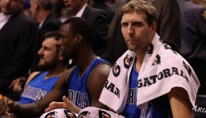 Dirk Nowitzki hatte Probleme im Abschluss