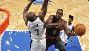 Paul Millsap war gegen die Orlando Magic einfach überall