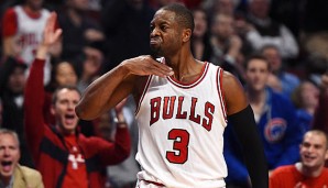 Dwyane Wade zeigte in Chicago gleich mal seine Clutchness und ließ die Fans wissen, wer der Chef ist