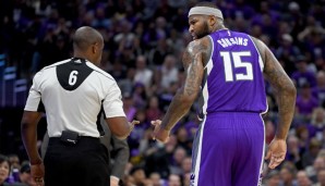 DeMarcus Cousins und die Schiedsrichter waren noch nie die beste Kombination