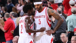 Josh Smith (r.) spielte mehr als neun Jahre für die Atlanta Hawks und bestritt 78 Spiele für die Houston Rockets