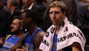 Dirk Nowitzki stand in dieser Saison bisher erst einmal auf dem Court