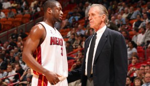 Dwyane Wade und Pat Riley schienen einst unzertrennlich