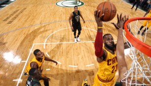 LeBron James erreichte gegen die Milwaukee Bucks einmal mehr einen Meilenstein