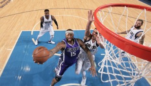 DeMarcus Cousins legte beim Sieg gegen Dallas 24 Punkte, 14 Rebounds und 7 Assists auf