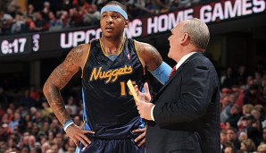 Carmelo Anthony spielte einst bei den Denver Nuggets