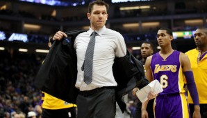 Luke Walton platzte zuletzt zweimal nacheinander der Kragen