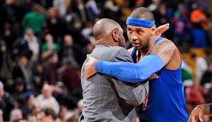 Doc Rivers dementierte die Gerüchte um einen Melo-Trade nicht