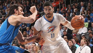 Enes Kanter wird den Oklahoma City Thunder wohl lange fehlen