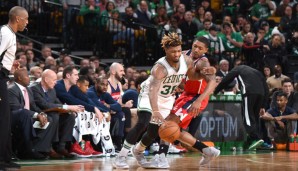 Marcus Smart zeigte sich gegen die Wizards nicht von seiner besten Seite