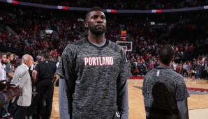 Festus Ezeli wurde von den Trail Blazers erst im Sommer unter Vertrag genommen