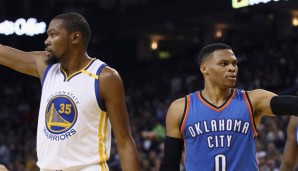 Laut Kevin Durant ist der Streit mit Westbrook "Fake-Drama"