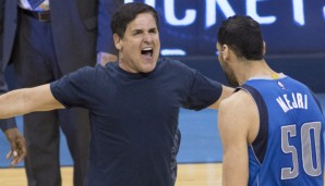 Mavs-Owner Mark Cuban gehört zu den leidenschaftlichsten Besitzern der NBA