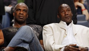 Charles Oakley (l.) ist seit vielen Jahren einer der besten Freunde von Michael Jordan