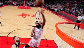 James Harden und seine Rockets gewannen deutlich