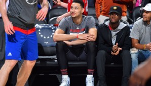 Ben Simmons bleibt für den Rest der Saison bei den Sixers Zuschauer