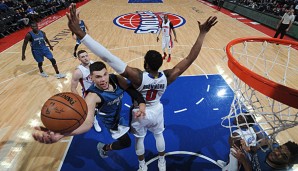 Zach LaVine verletzte sich bei dieser Aktion gegen Andre Drummond