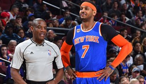 Carmelo Anthony weiß nicht, wie tanken funktioniert