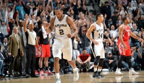 Kawhi Leonard gab gegen die Rockets seine MVP-Bewerbung ab