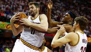 Kevin Love legte ein Double-Double gegen die Indiana Pacers auf