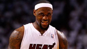 LeBron James erlegte in den Conference Finals 2012 die Boston Celtics