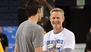 Steve Kerr ist auf dem Weg der Besserung