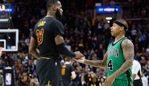 Goliath gegen David - LeBron James steht Isaiah Thomas gegenüber