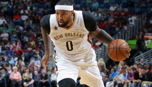 DeMarcus Cousins (Sacramento Kings/New Orleans Pelicans, Center, 42 Punkte): 27,0 Punkte, 11,1 Rebounds